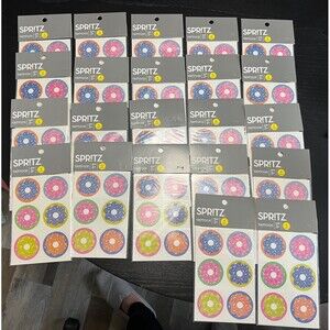 23 packs, 4 sheets each pack of donut tattoos